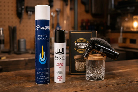 Bután gáz utántöltés whiskey füstölőhöz: melyik gázt válaszd? - Smoking Spirit