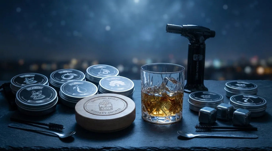 Pekanové dřevěné štěpky do whiskey smokeru: Ke kterému nápoji se hodí? - Smoking Spirit