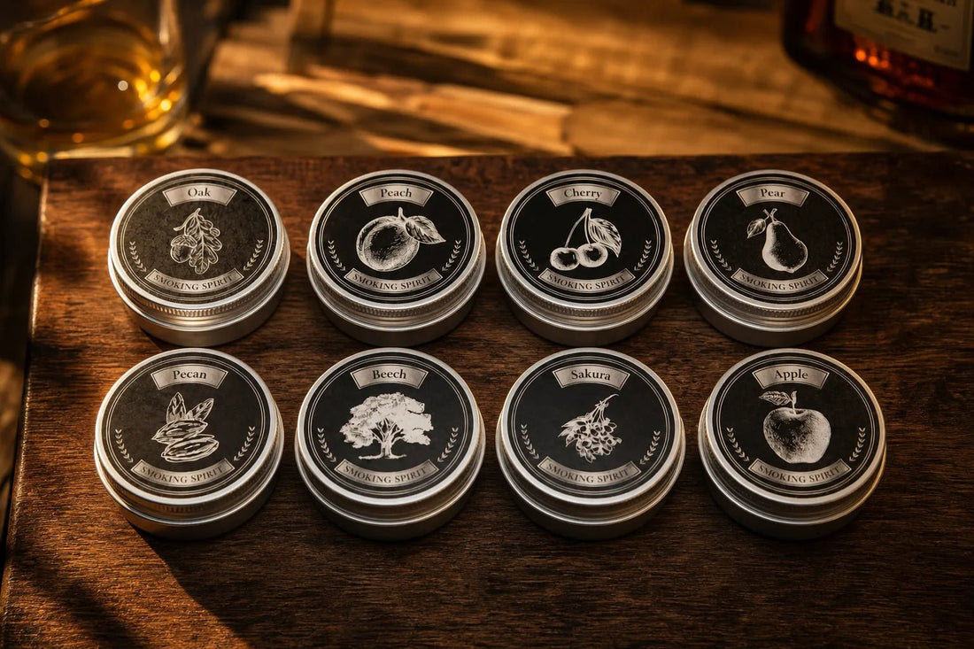 Whiskey füstölő faapríték választási útmutató: melyik aromát válaszd a pohárba? - Smoking Spirit